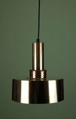 T292 Ceiling Lamp In Copper By Hans Agne Jakobsson For Hans Agne Jakobsson Ab Markaryd, 1950s photo for sale
