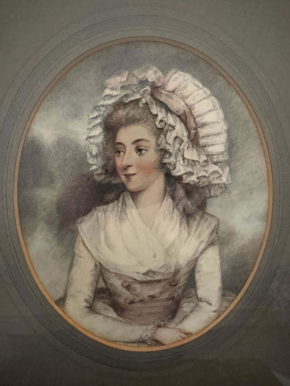 2000.0 Late 19th Century Pencil & Watercolour Portraits (Set Of 8) photo