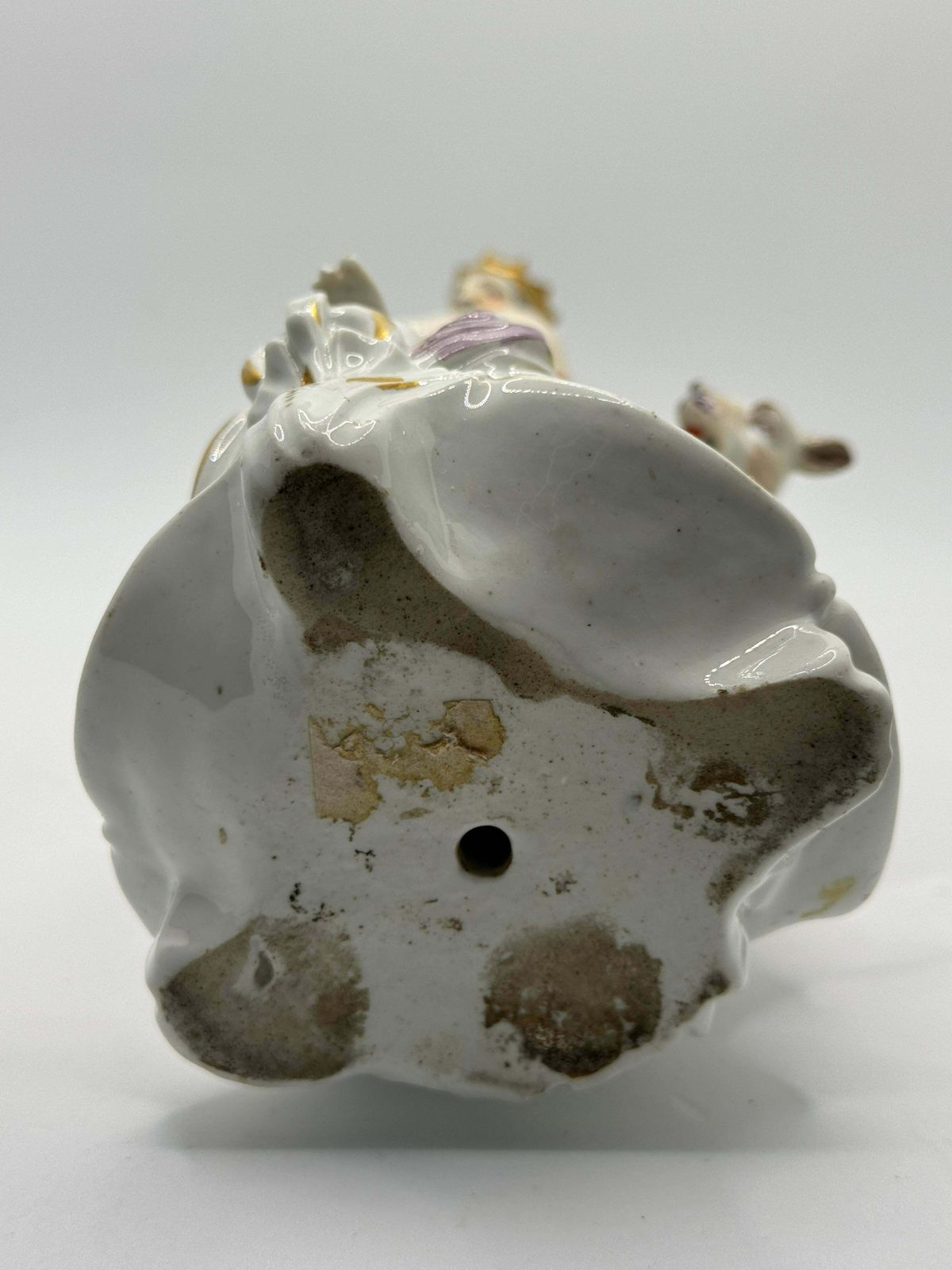 1400.0 18th Century Derby Porcelain Figure Group Of Pluto And Cerberus photo