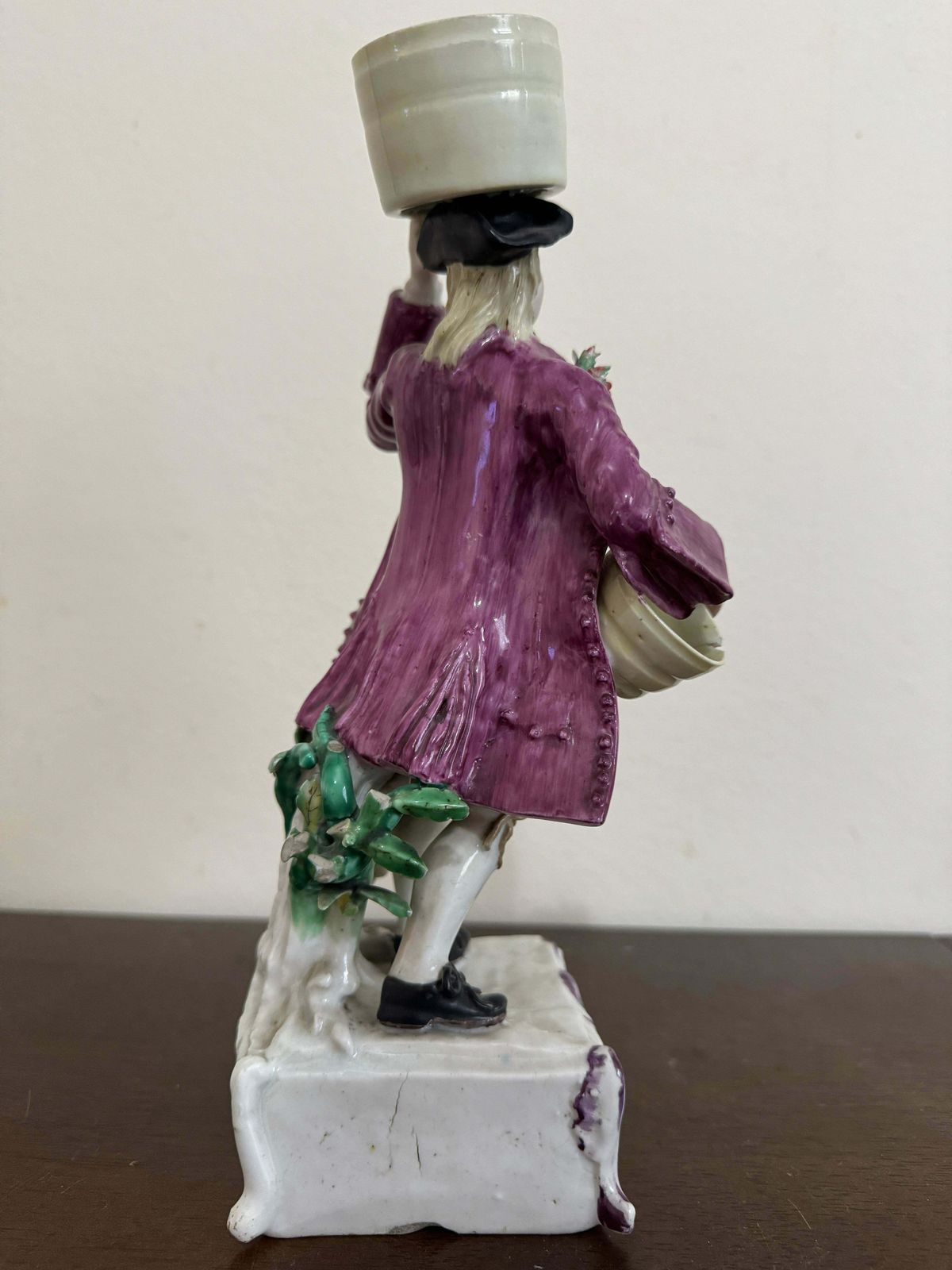Longton Hall Figure Of Milkman, Circa 1755 photo buy