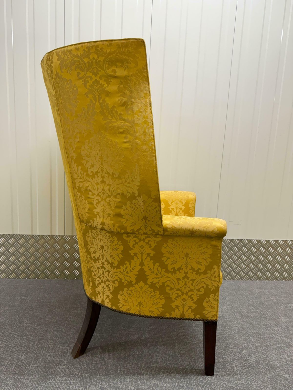 Georgian Mahogany Wingback Armchair photo furniture