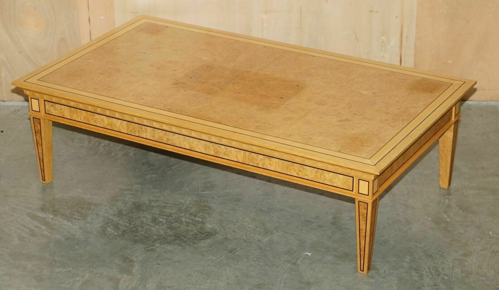 Rrp £8,500 Viscount David Linley Classic Cofee Table For Light Restoration