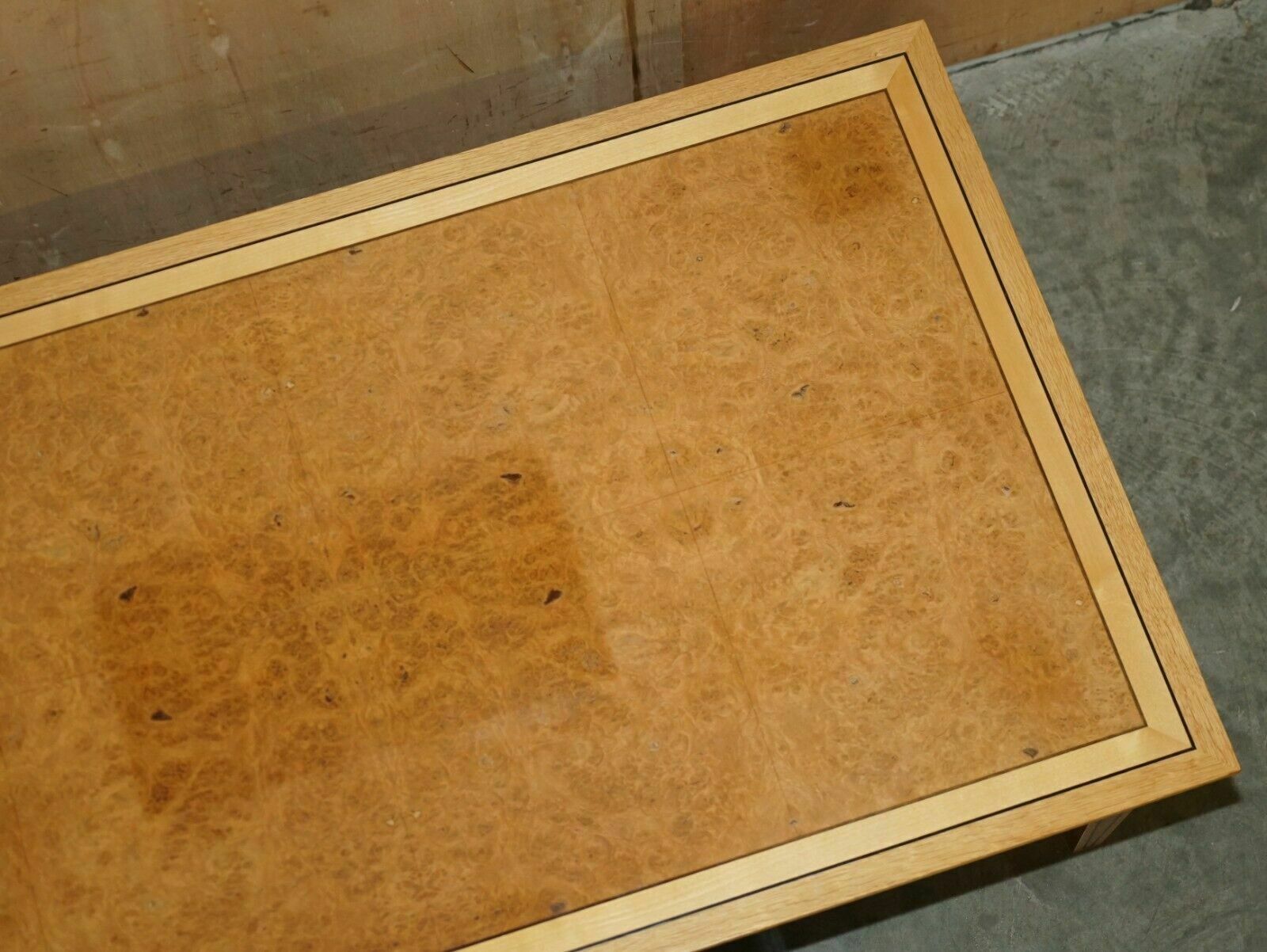 Furniture Rrp £8,500 Viscount David Linley Classic Cofee Table For Light Restoration photo