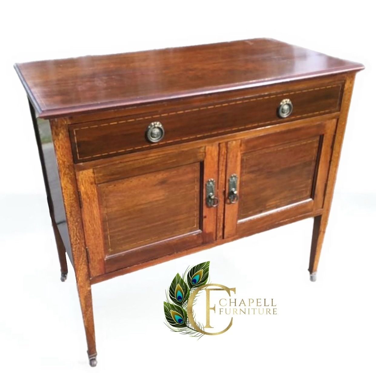 Edwardian Mahogany Wash Stand, 1900s