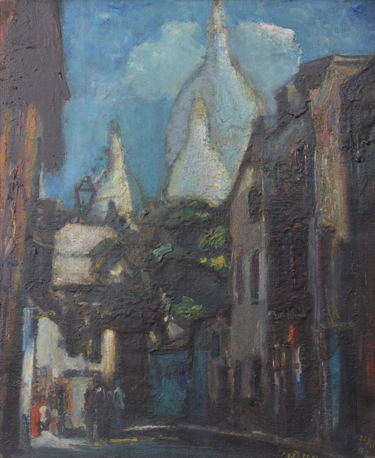 Sacre Coeur   Paris   Impressionist Painting