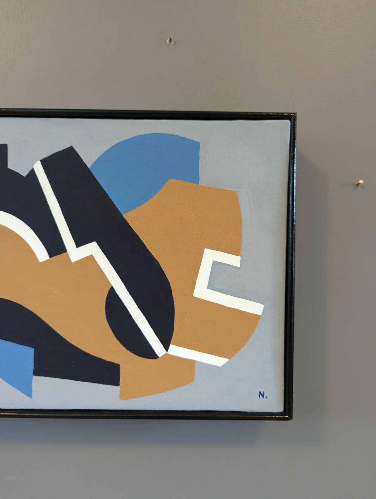 La Plage, Oil Painting, Modernist photo 462.0