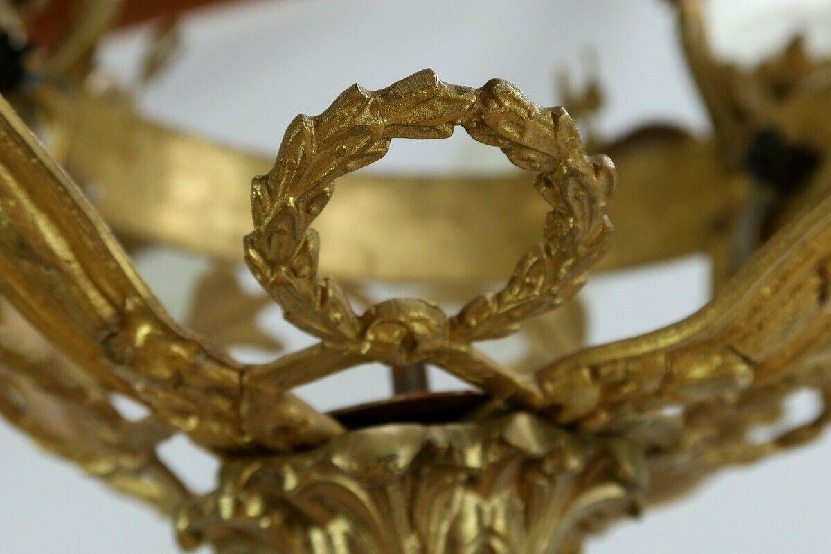 photo vinterior Chandelier With 12 Lights In Gilt Bronze, Napoleon III Style – Late 19th Century