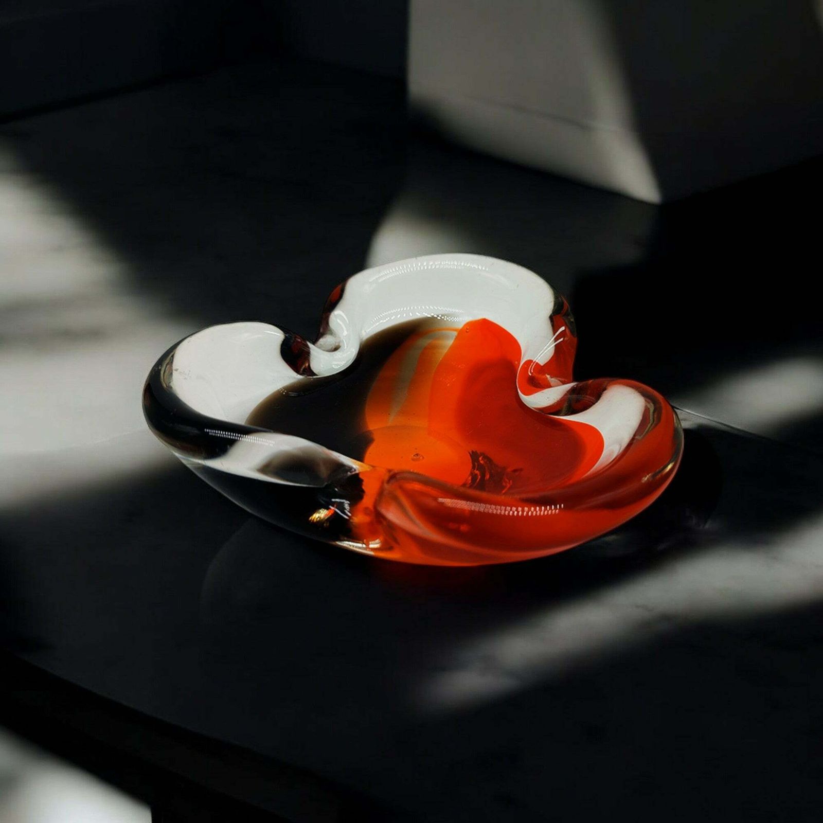 1960s Ashtray Or Catch All In Murano Glass By Flavio Poli For Seguso. Made In Italy. photo furniture