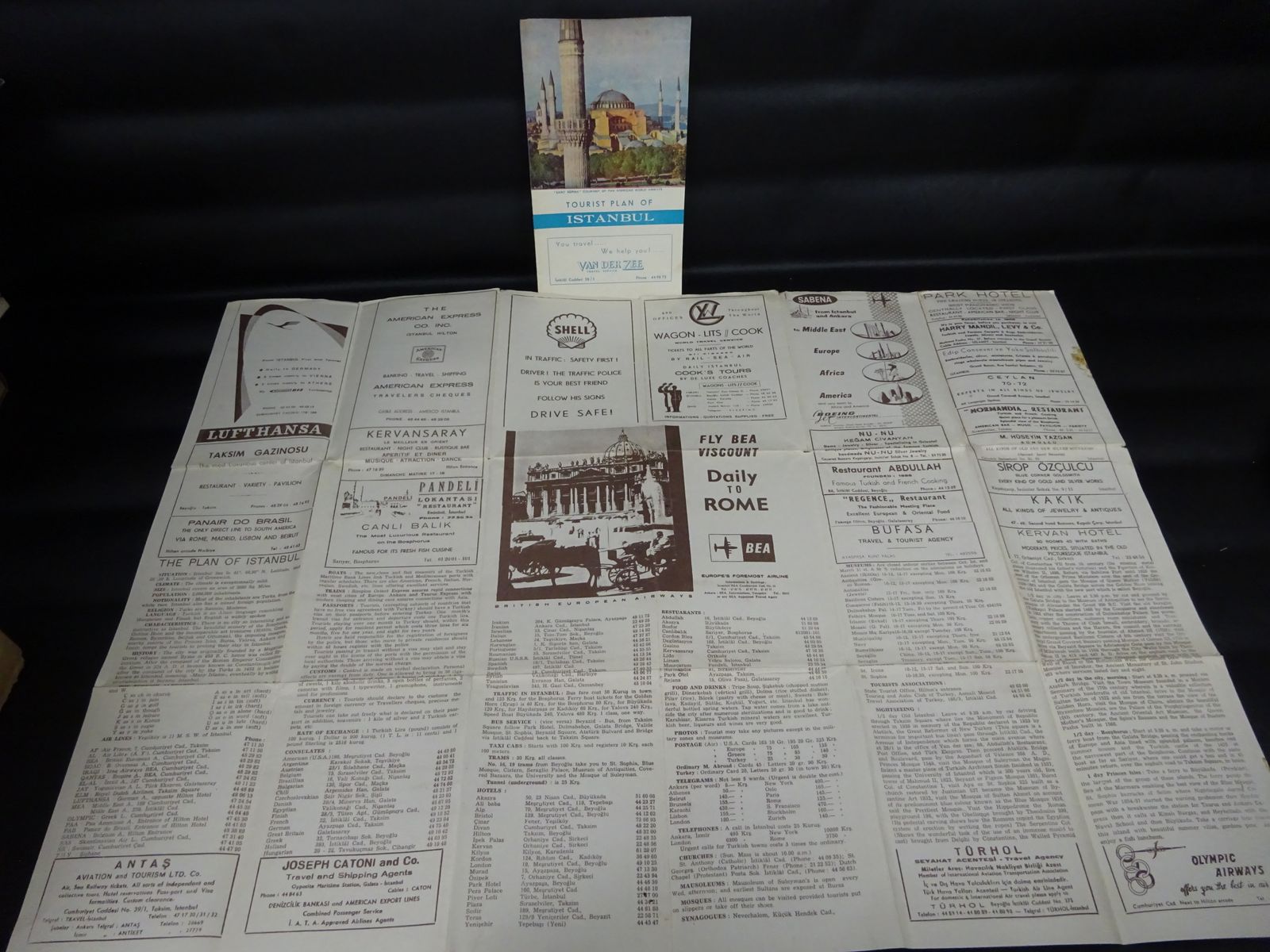 Collectable Original 50s/60s Travel Leaflets/Ephemera Turkey & Greece photo 110.0
