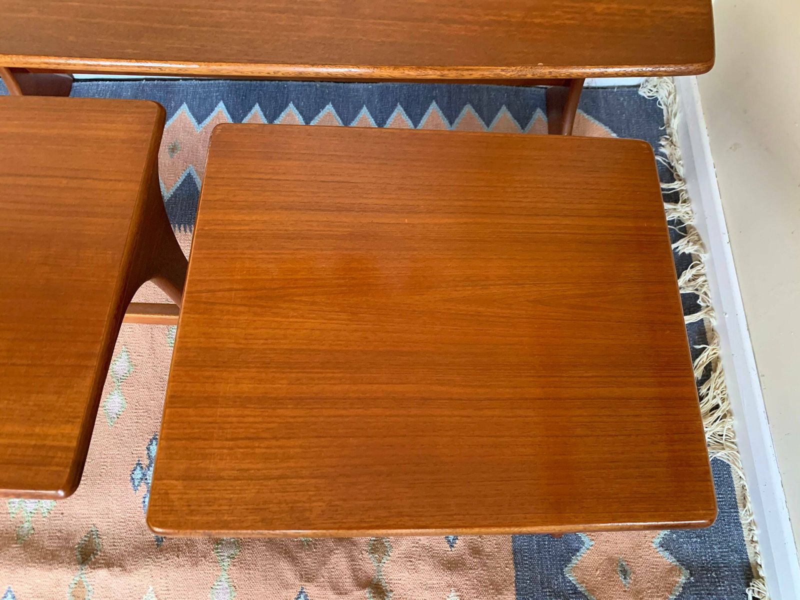 Side By Side Nest Of Tables In The Style Of Victor Wilkins For G Plan photo Furniture