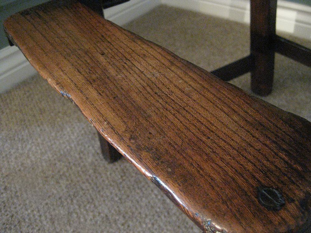 Elm Georgian Child’s High Chair photo for sale