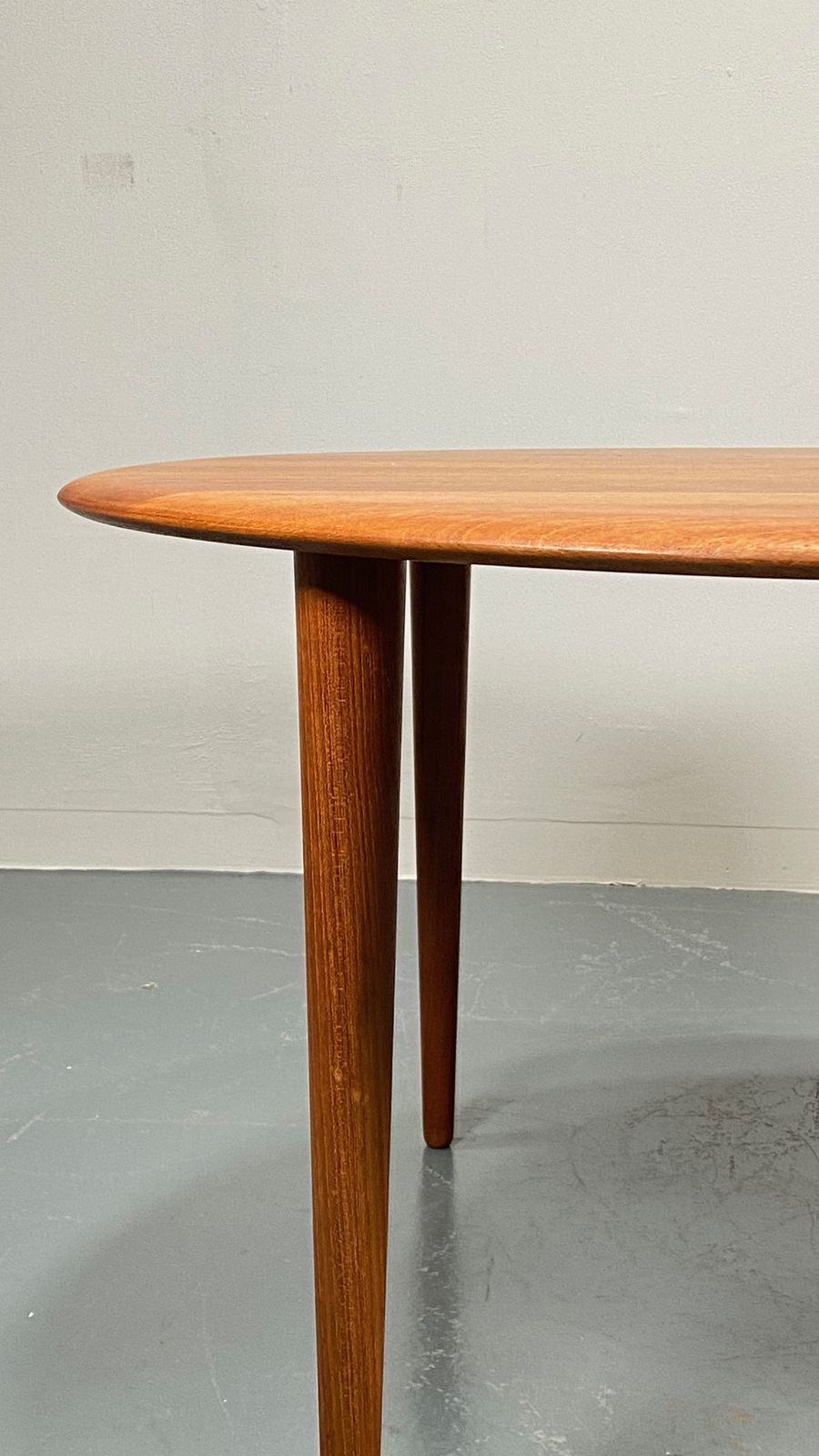 Solid Circular Teak Coffee Table By Hvidt & Mølgaard Nielsen For France And Søn photo Furniture
