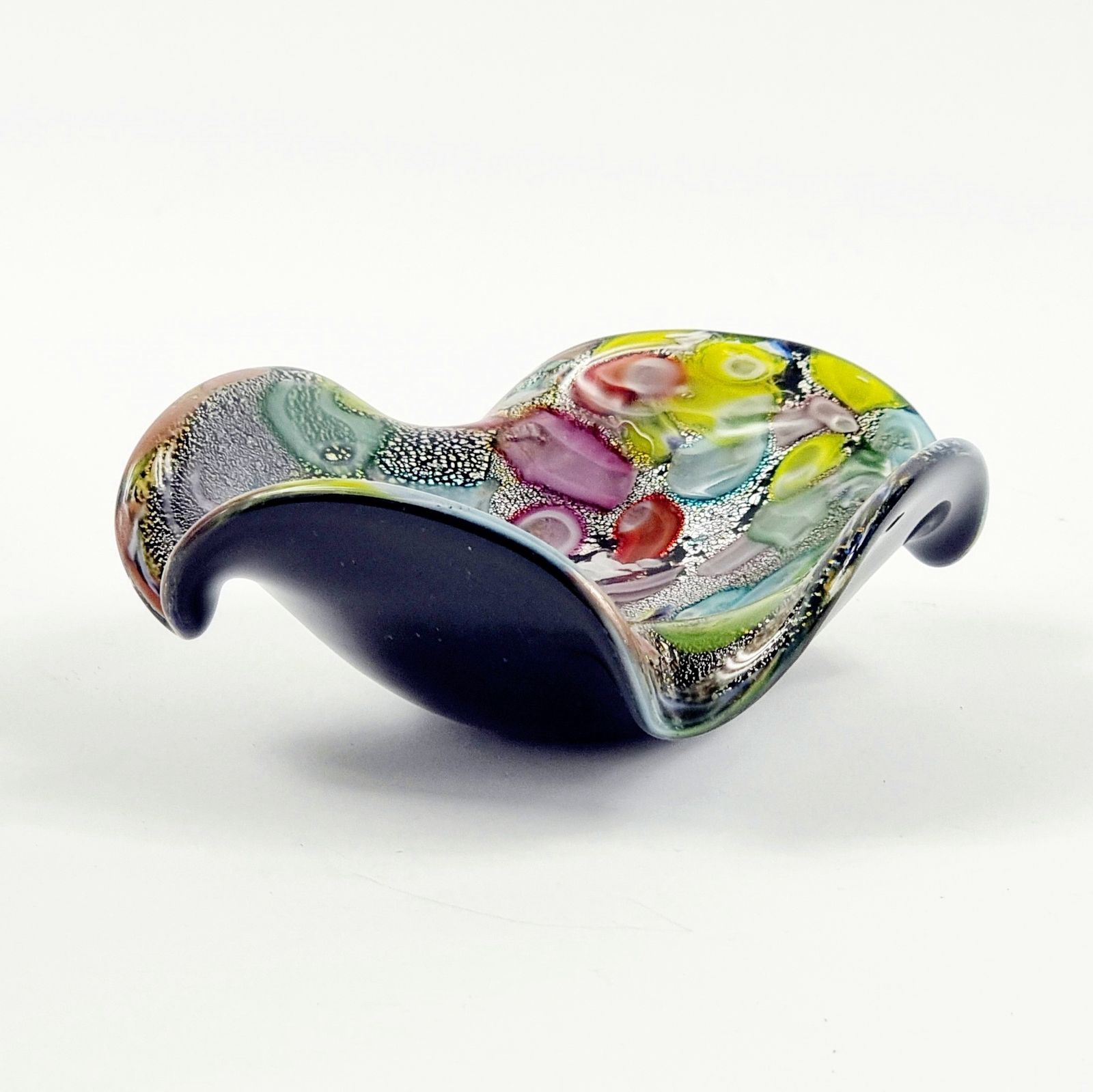 Home Decor Pair Of Mid Century Murano Glass Bowls By Dino Martens For Avem (Italy, 1950s/1960s) photo