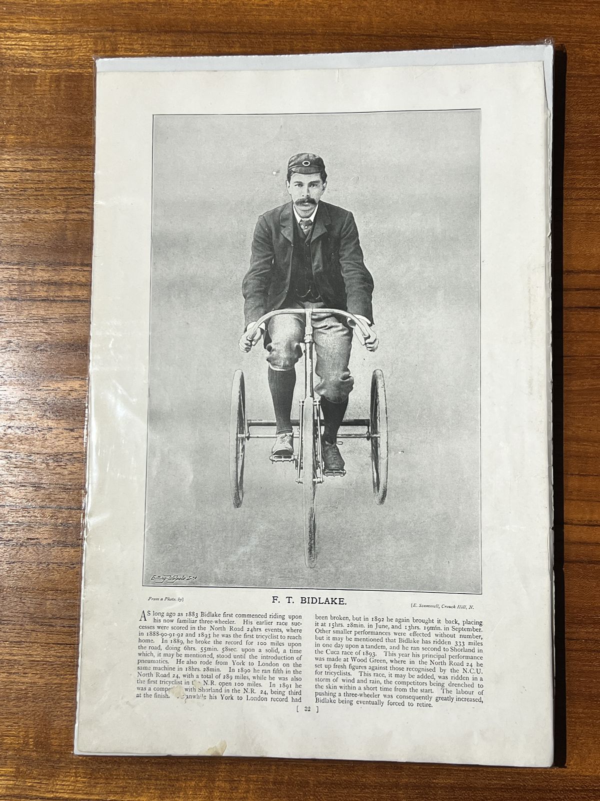 Athletes Photo, 1960s, Paper, Vintage photo Art