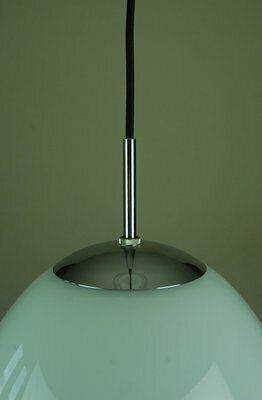 photo vinterior Delta Klokkependel Pendant Lamps From Louis Poulsen, Denmark, 1967, Set Of 2