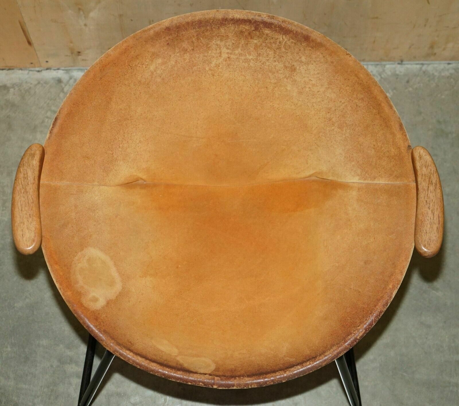 1960's Rare Balloon Lounge Rocking Armchair By Hans Olsen For Warm Nordic photo Furniture