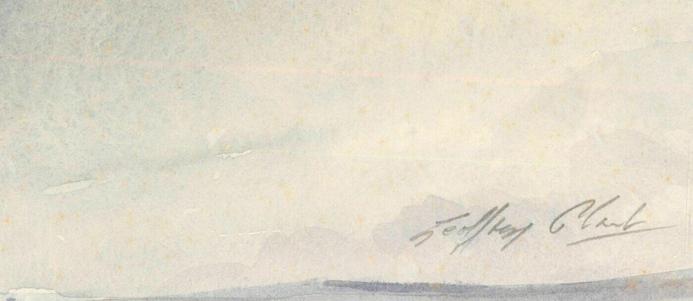 Geoffrey Plant (1939 2000) 20th Century Watercolour, Crashing Wave photo for sale