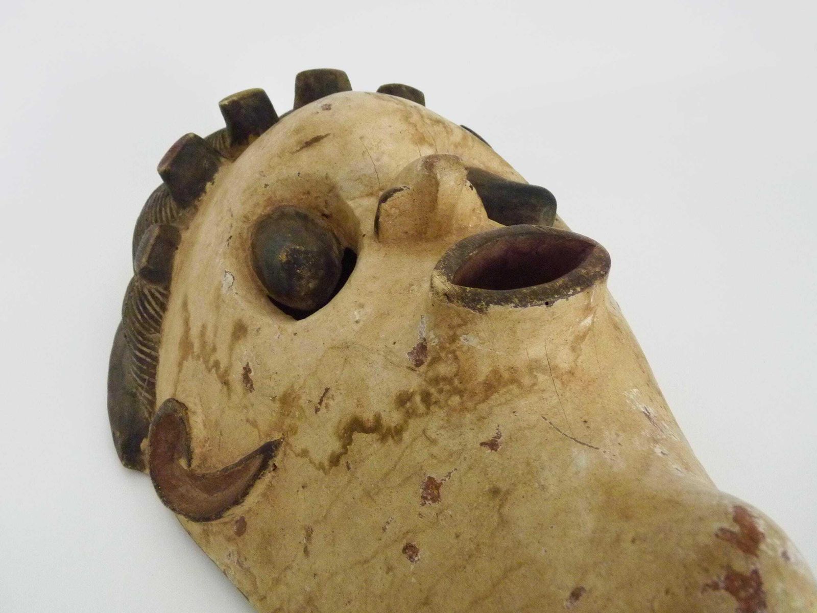 Old African Mask From Congo Africa African Tribal Art. 70s photo 239.0