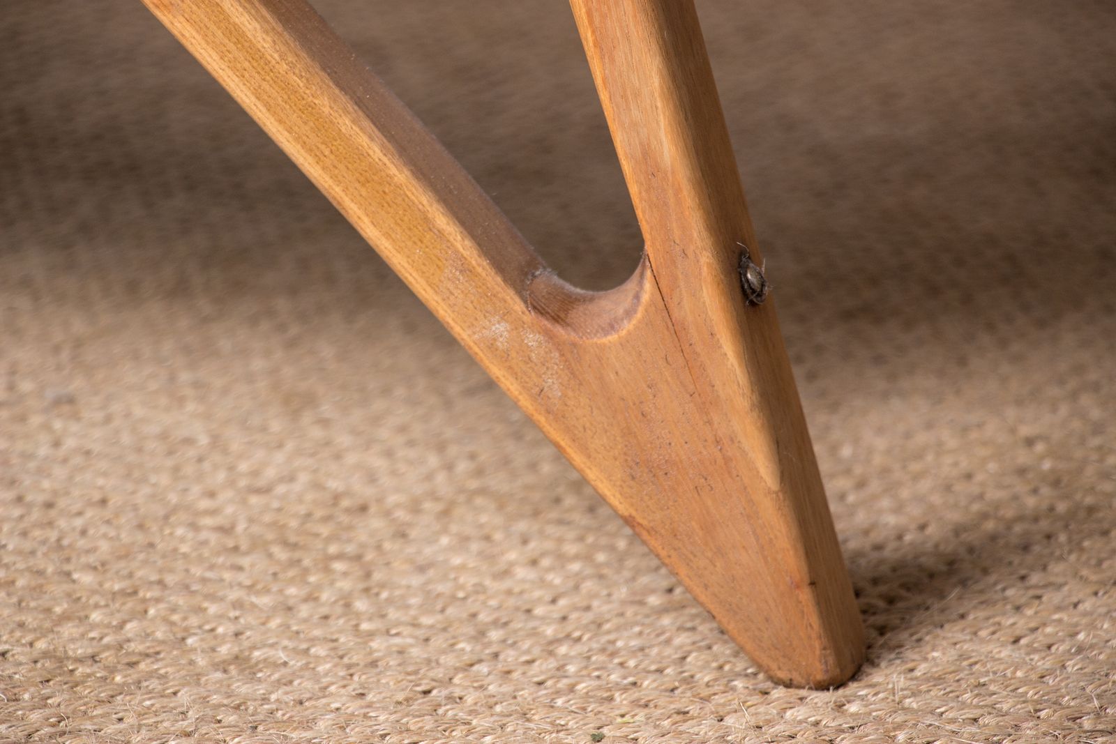 1500.0 Large High Armchair In Curved Beech And Recent Fabric Konkav Model By Paul Bode For Federholz photo