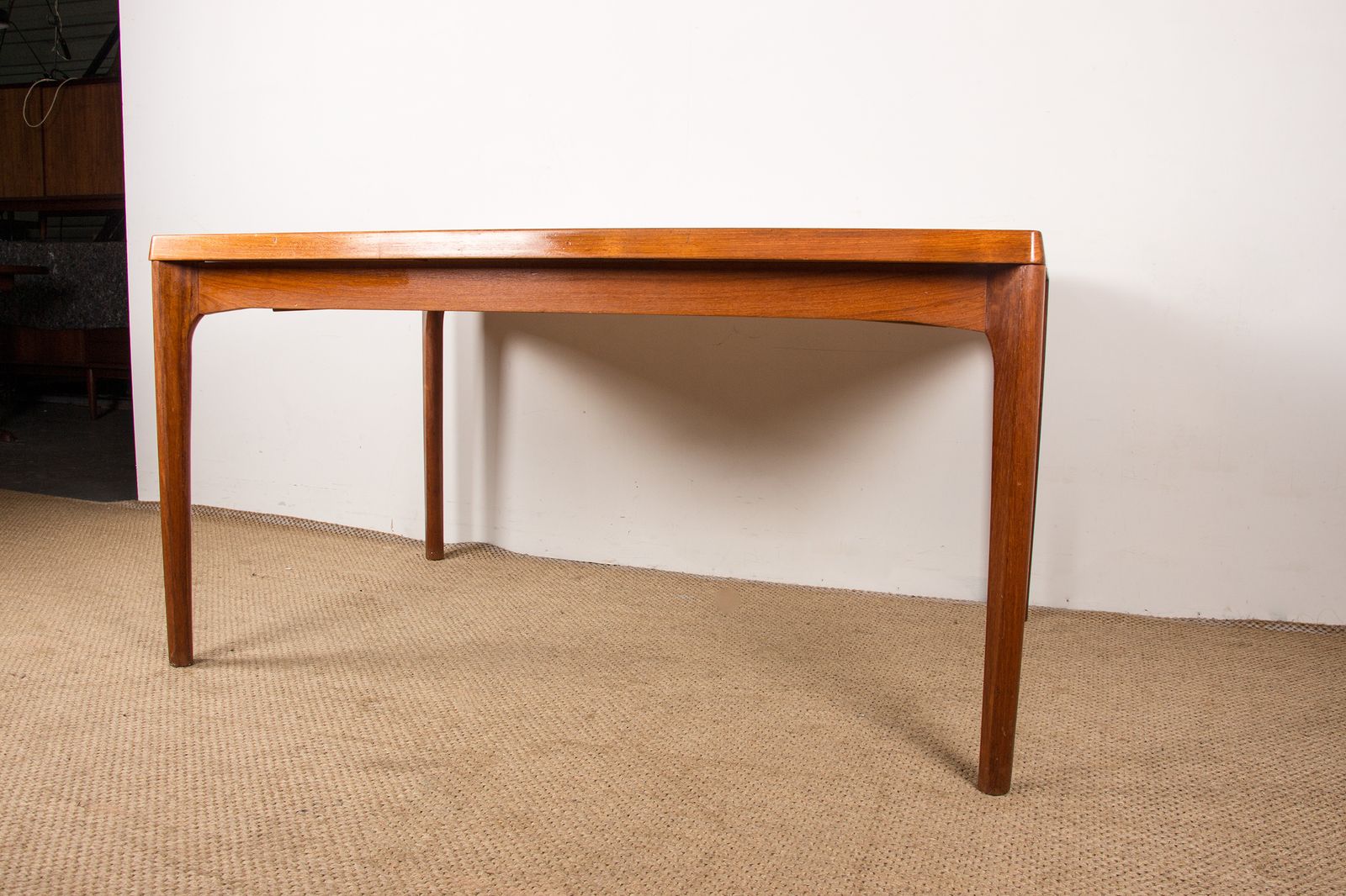 Table à manger danoise extensible en teck par Henning Kjaernulf pour Vejle Stole, 1960. photo 2500.0