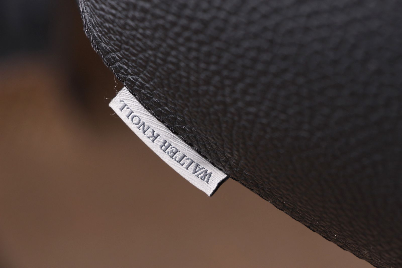 Pair Of Danish Armchairs In Black Leather And Chromed Steel, Model Fk 6725 Or “Tulip Chair” By Preben Fabricius And Jørgen Kastholm For Walter Knoll photo for sale