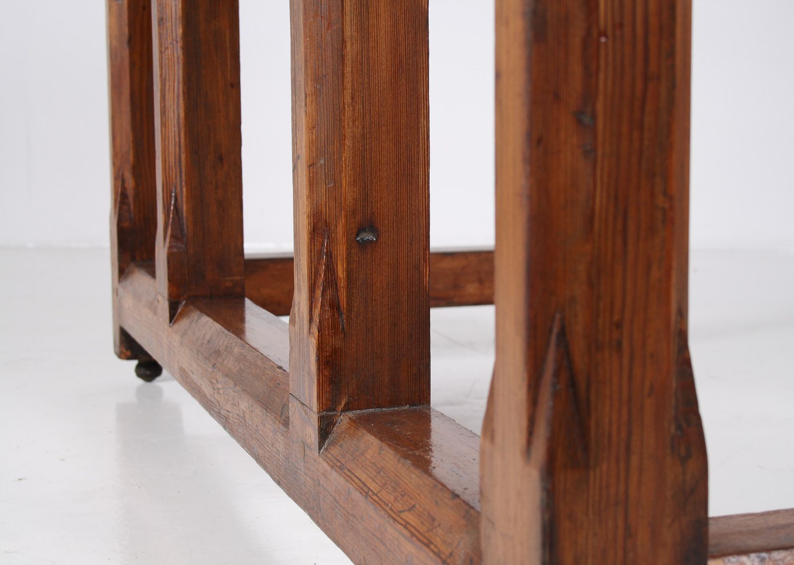 Large Victorian Ecclesiastical Gothic Revival Serving Table, Workstation Desk Or Countertop photo buy