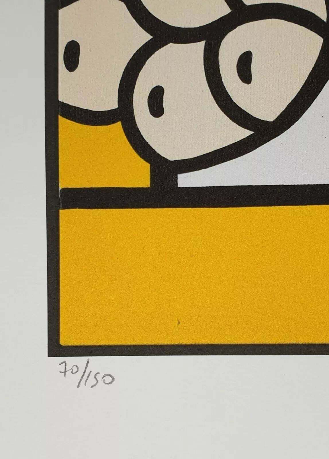 1980s After Roy Lichtenstein "Cubist Still Life" Limited Edition Lithograph photo vintage