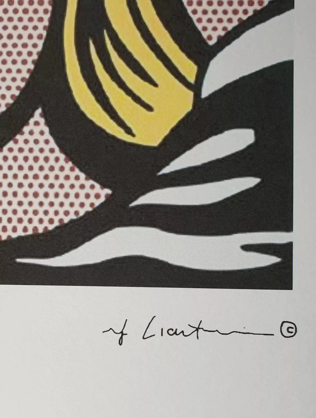 1980s After Roy Lichtenstein "Vicki!I I Thought I Heard Your Voice!" Limited Edition Lithograph photo for sale