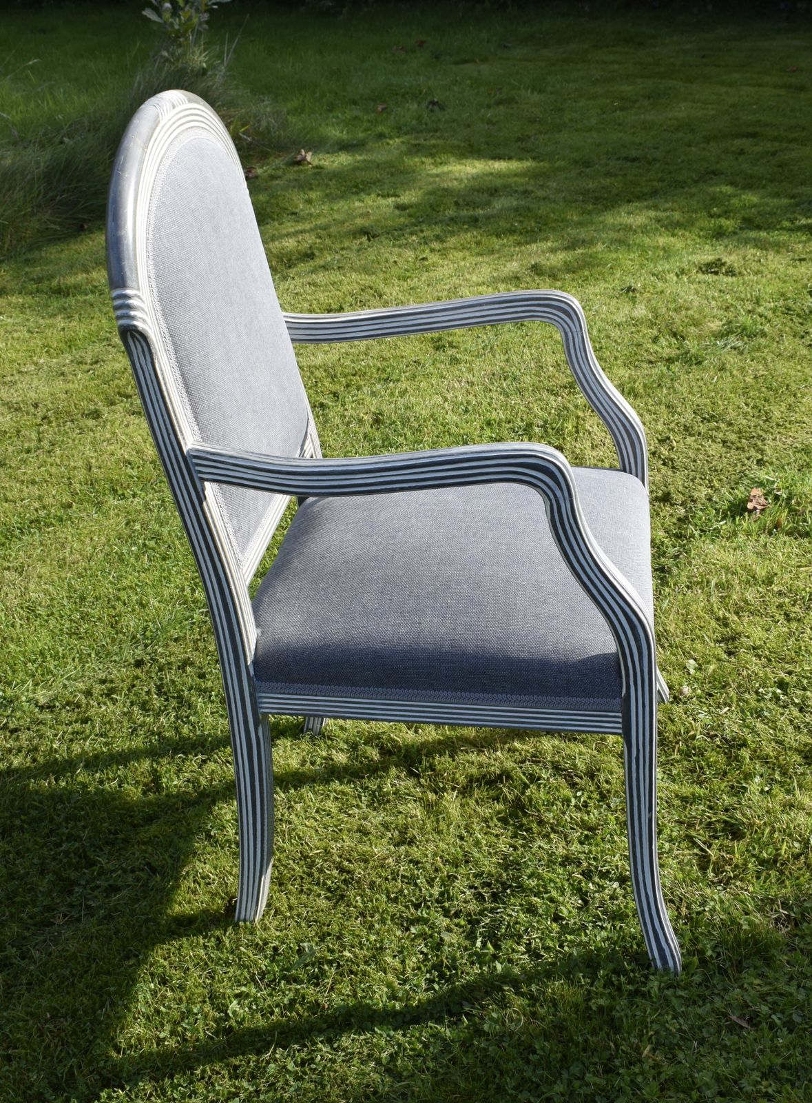 Continental Armchair, 1980s, Beech photo vintage