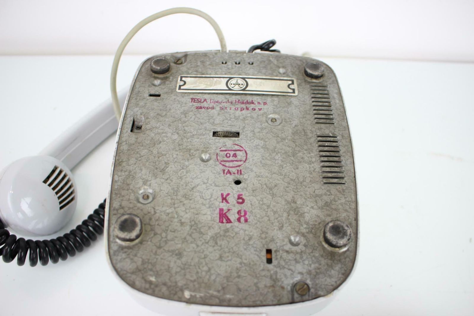 Mid Century Design Telephone By Tesla, 1979, Czechoslovakia photo furniture