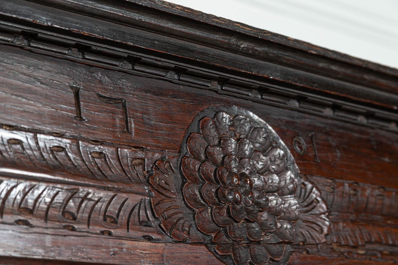 Furniture Early 18thc French Oak Armoire photo