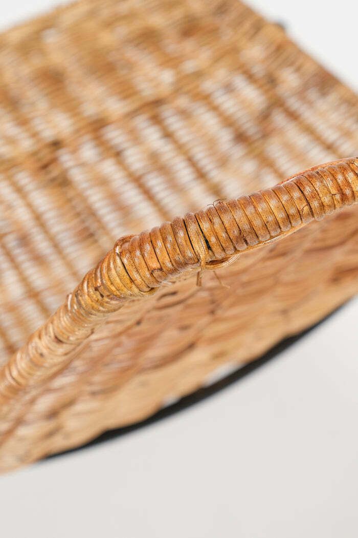 Furniture Gian Franco Legler, Pair Of Chairs "Basket", Stackable, Bonacina, Italy, 50s photo