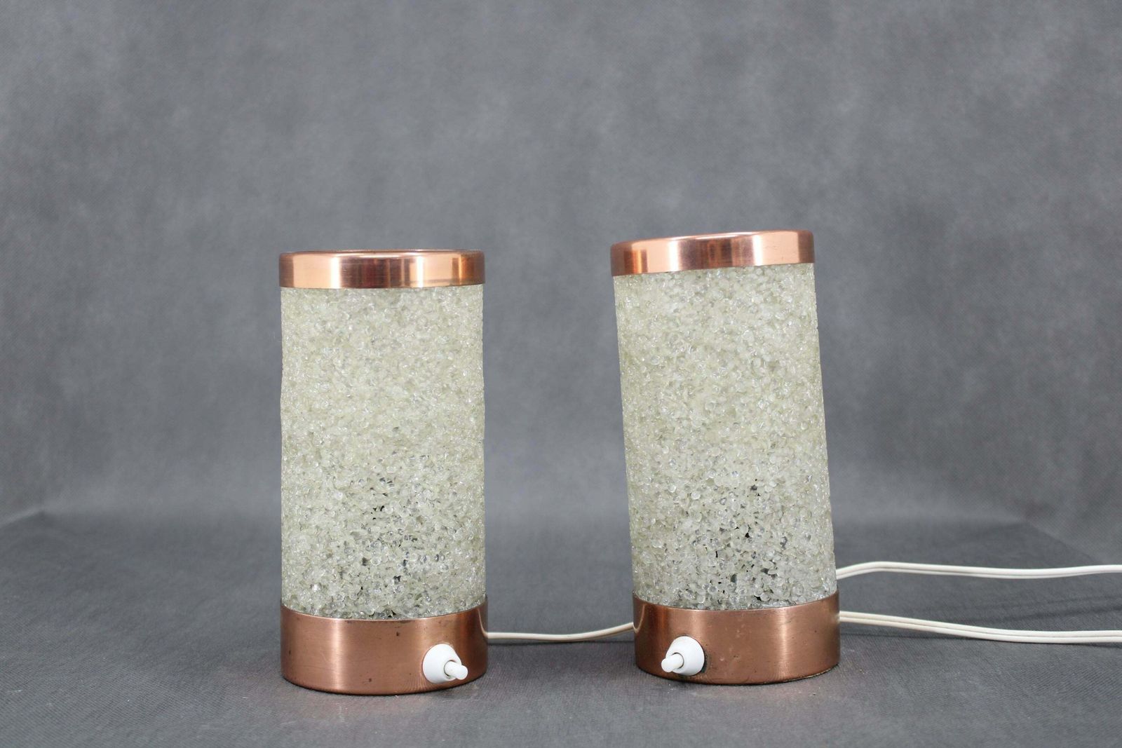 photo vinterior Pair Of Midcentury Table Lamps Rockets Aka, Germany, 1970s