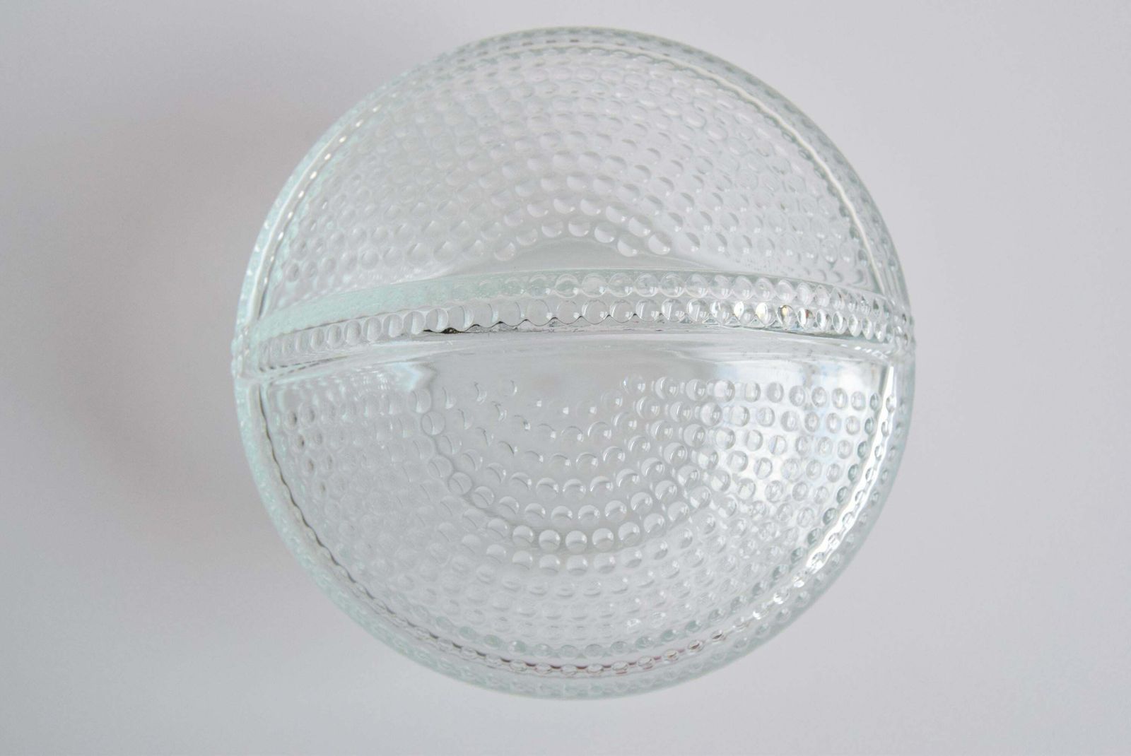 Glass Candy Bowl, Sugar Bowl, By Adolf Matura For Libochovice Glass Factory photo 197.0