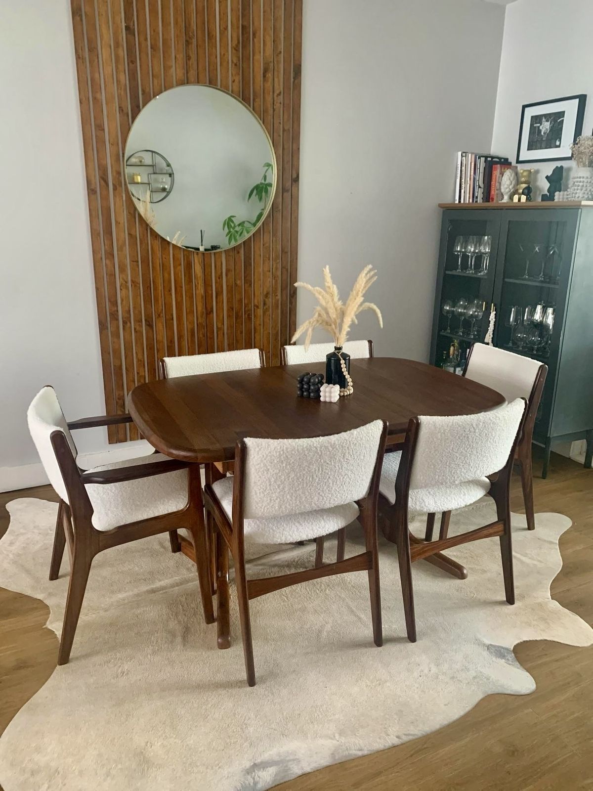 Set Of Danish Teak Erik Buch Chairs And Table photo vinterior