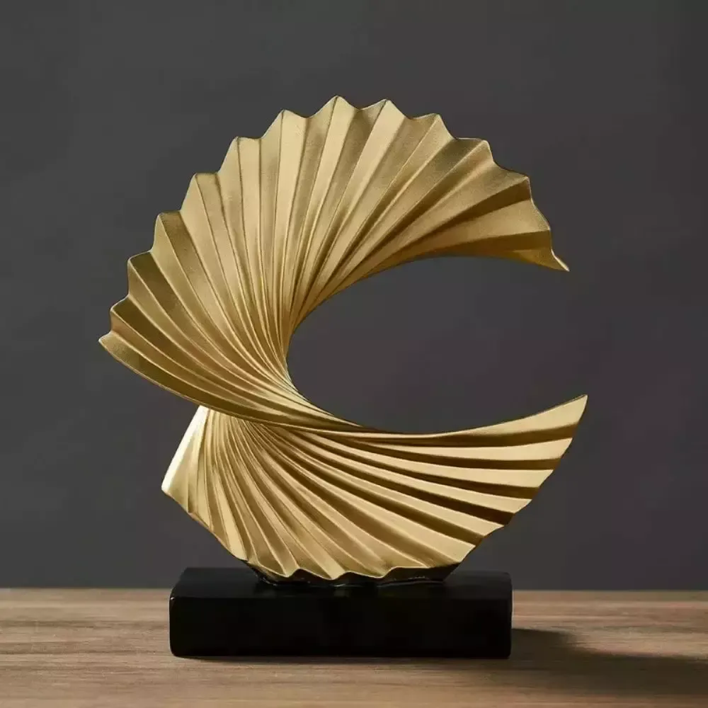 Modern Decorative Abstract Sculpture For Office Desk Home Decor.