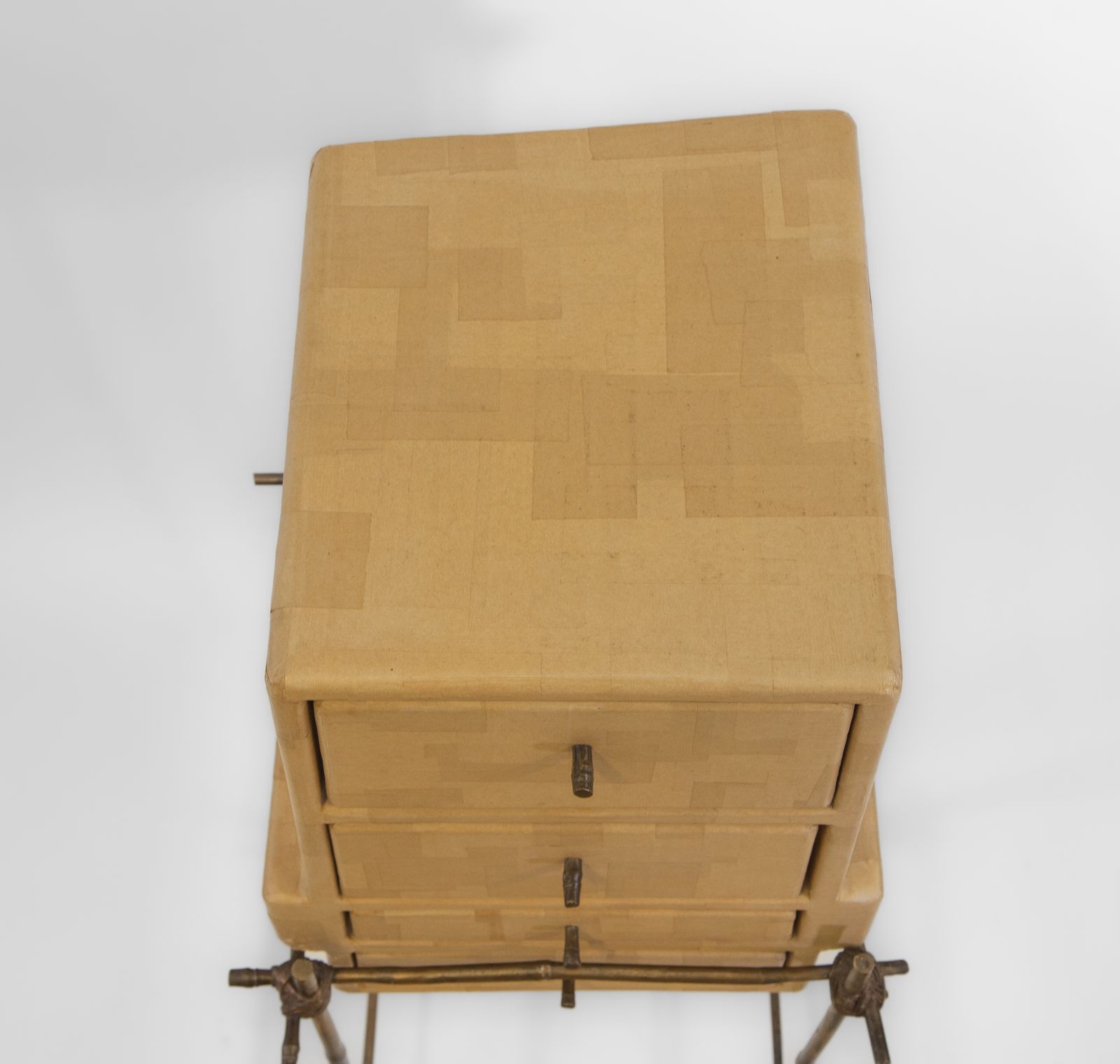 Studio Glithero Ad Hoc Cabinet On Gilt Bronze Bamboo Stand Les French Series 1 photo buy
