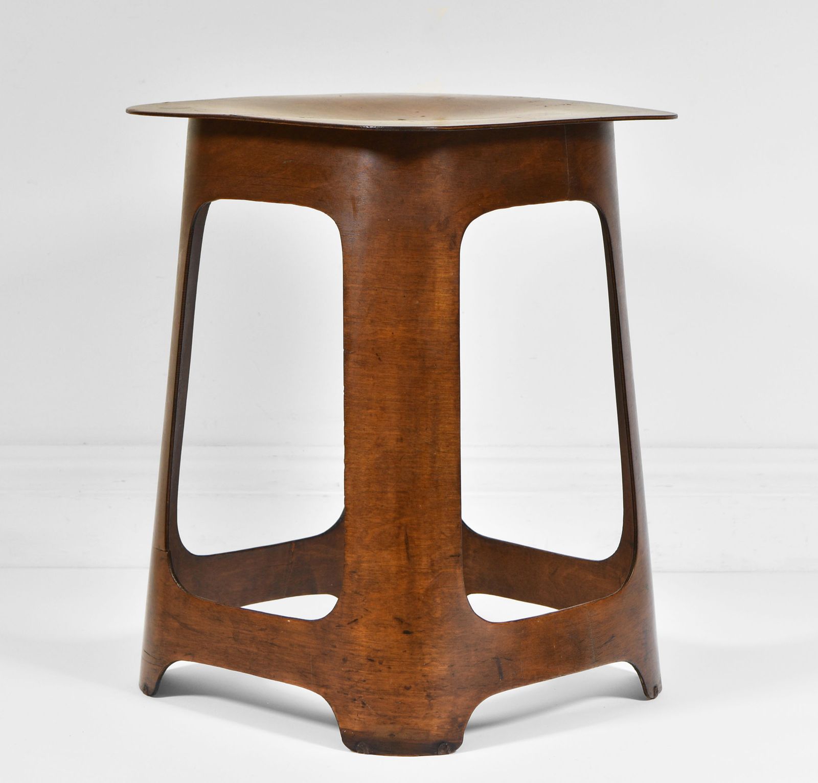 1930s Isokon Plywood Stool Venesta Iconic Modernism No1