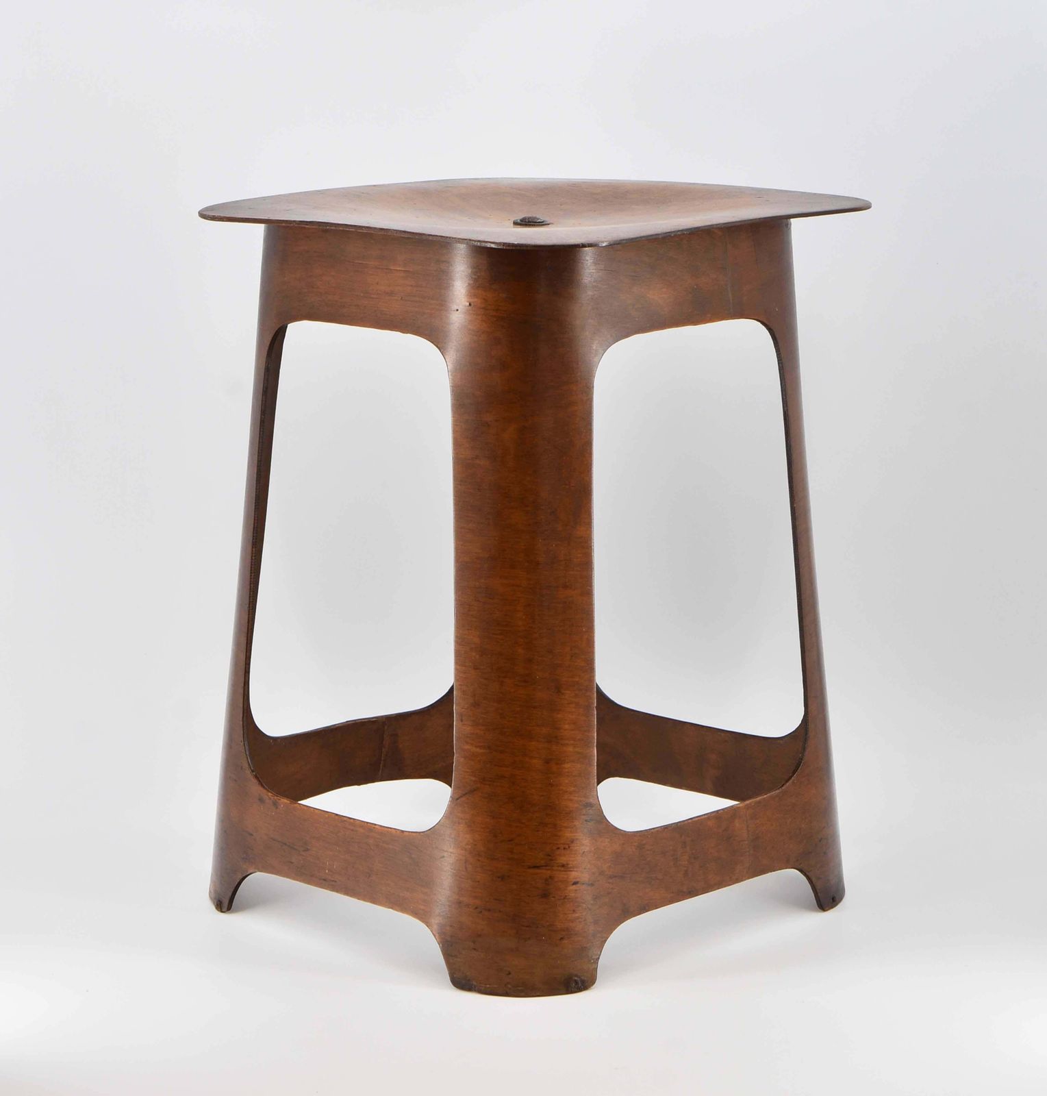 Isokon Plywood Stool Venesta Iconic 1930s Modernism photo for sale
