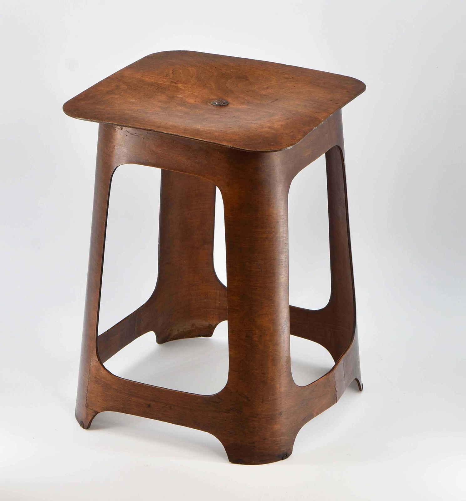 Isokon Plywood Stool Venesta Iconic 1930s Modernism photo Furniture