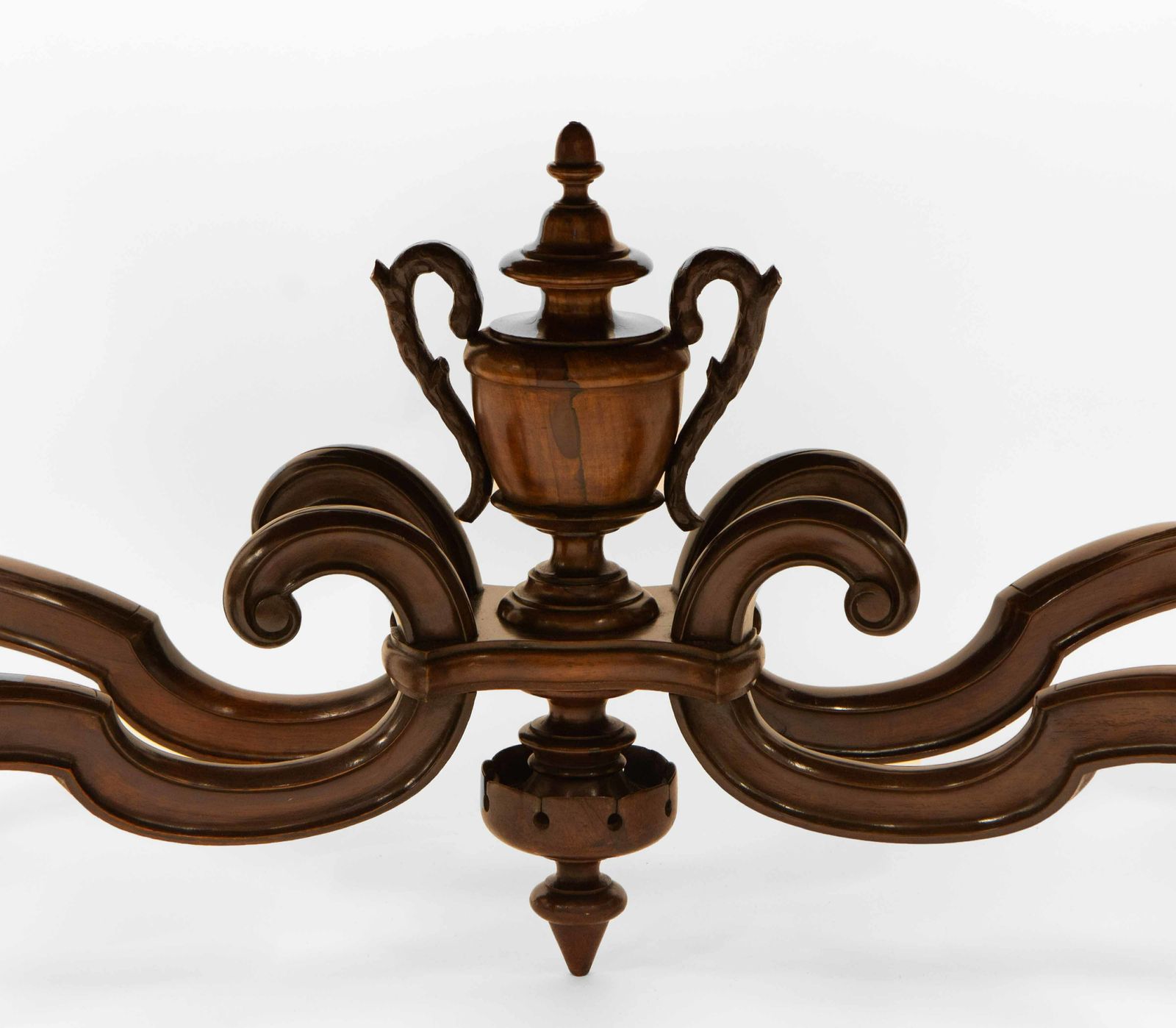 Fine Victorian Rosewood Rococo Revival Carved Centre Hall Table Circa 1850 photo vintage