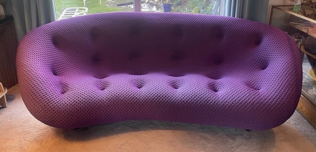 Ligne Roset By Erwan & Ronan Bouroullec Ploum High Back Purple 3 Seater Sofa photo Furniture