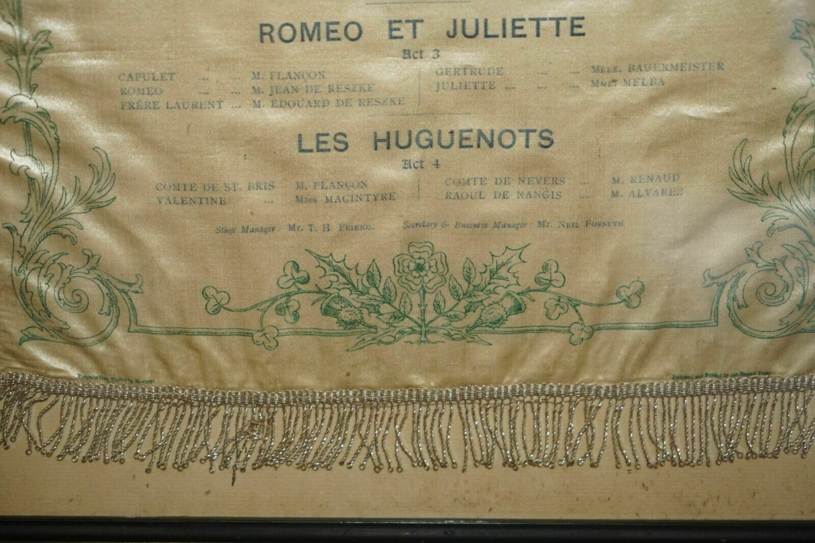 photo furniture Antique 60th Anniversary Of Queen Victoria Diamond Jubilee Royal Opera Programme
