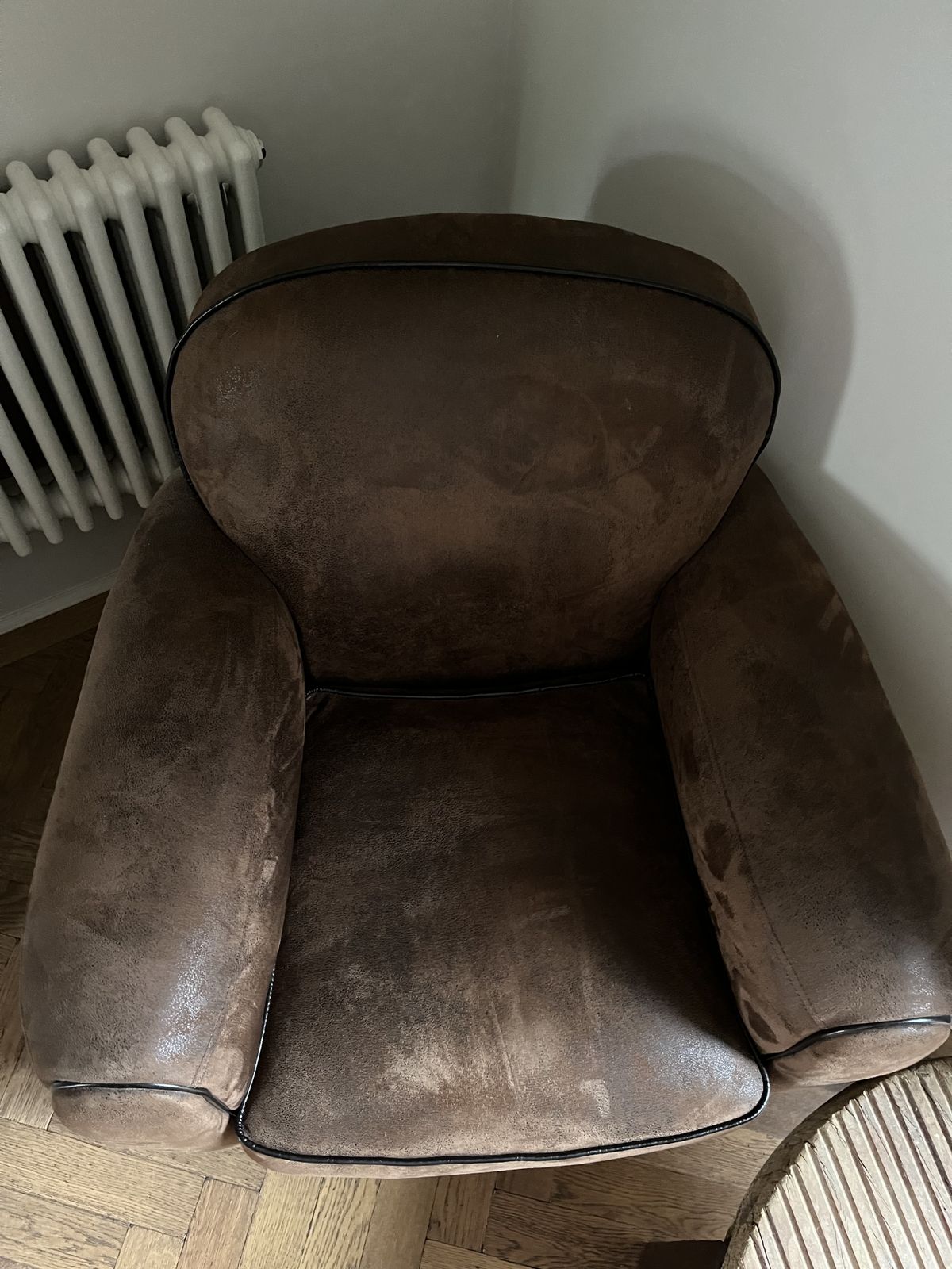 Dark Brown Armchair