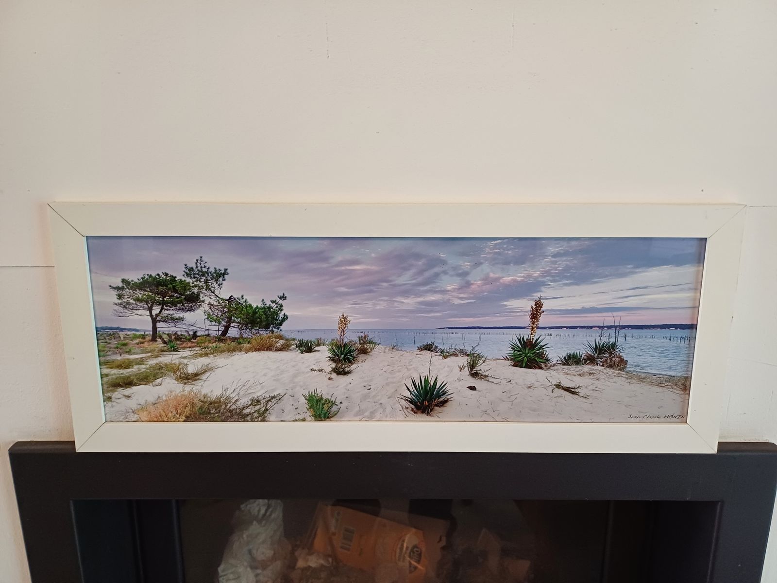 Framed Photo Of The Arcachon Basin By Jean Claude Monin
