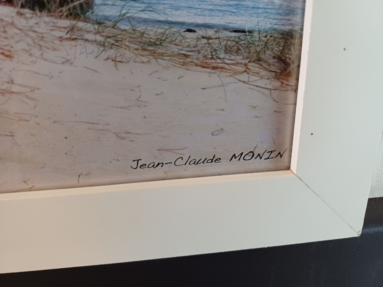 63.0 Framed Photo Of The Arcachon Basin By Jean Claude Monin photo