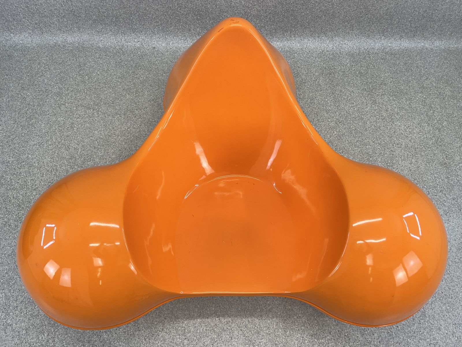 Iconic Vintage Eero Aarnio Orange Tomato Chair, Space Age By Adelta photo 2300.0