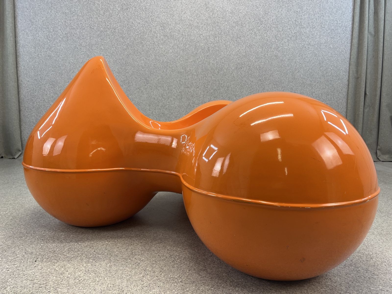 Iconic Vintage Eero Aarnio Orange Tomato Chair, Space Age By Adelta photo buy