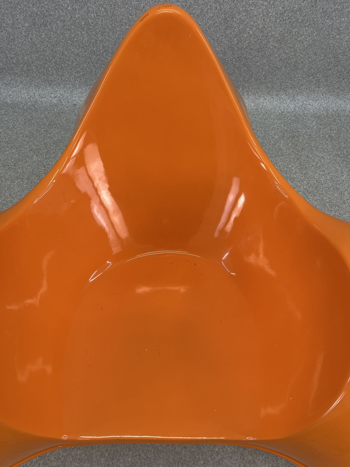 2300.0 Iconic Vintage Eero Aarnio Orange Tomato Chair, Space Age By Adelta photo