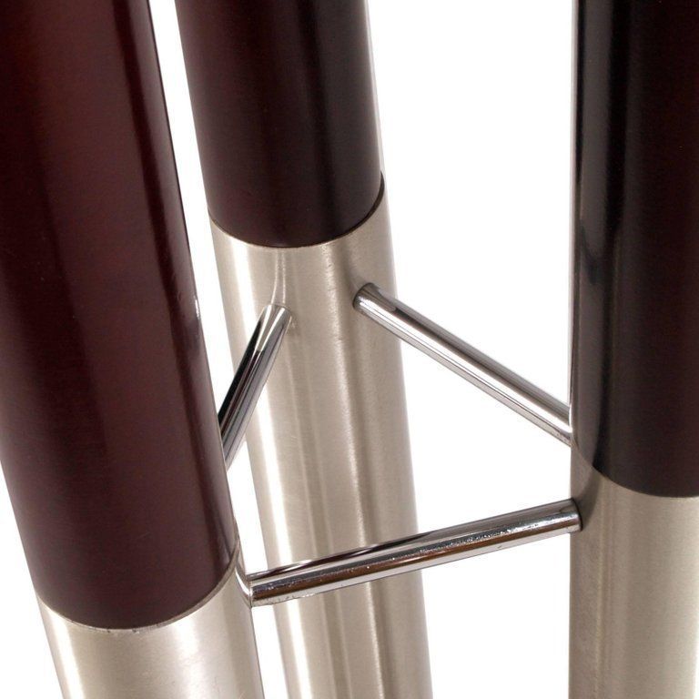 1970s, Floor Lamp By Carlo Nason For Mazzega Murano Glass In Chrome Steel photo vinterior